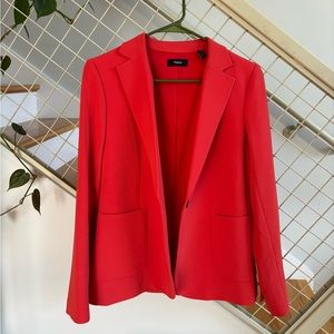 Women’s Theory fitted single breasted blazer